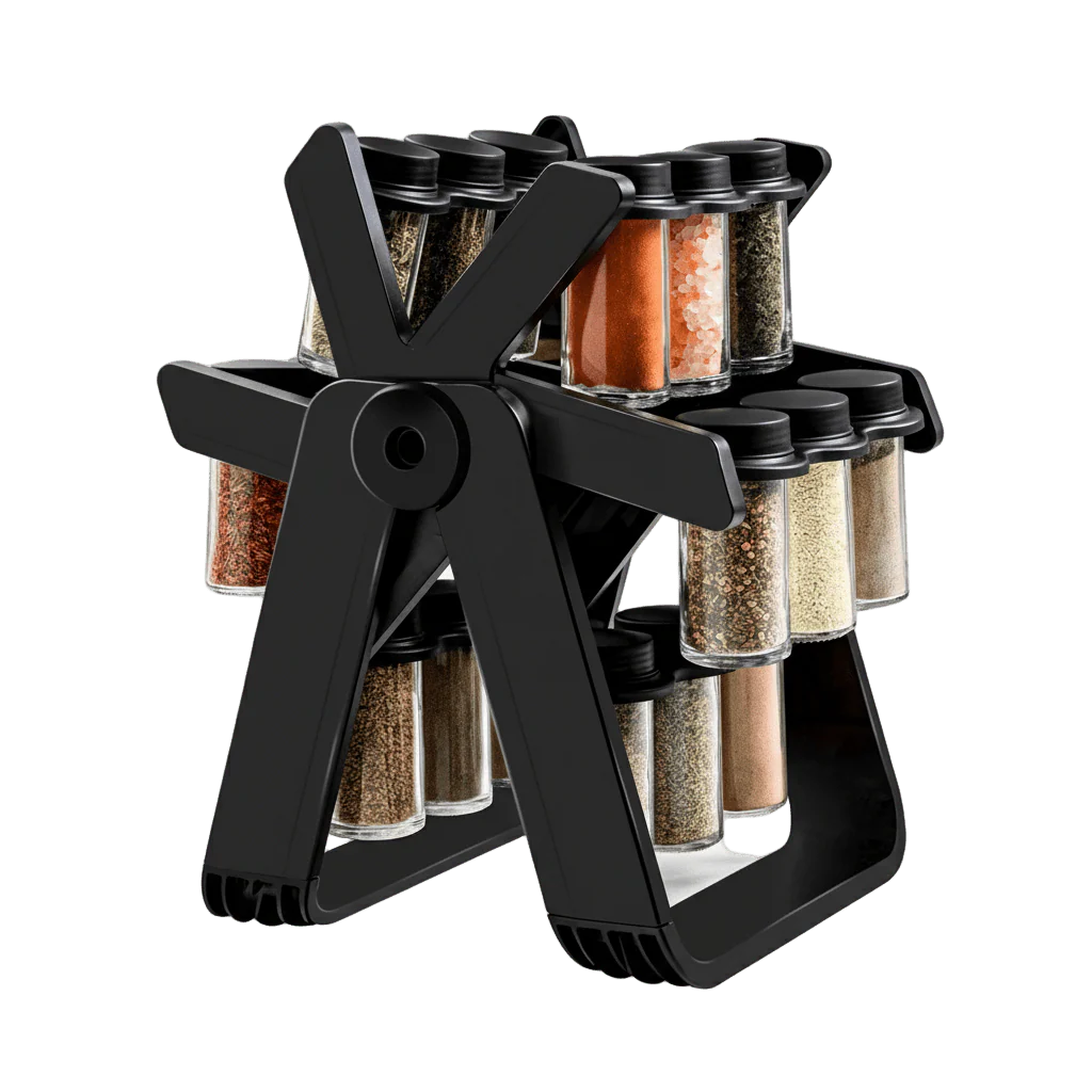 18 Jar Rotating Spice Rack