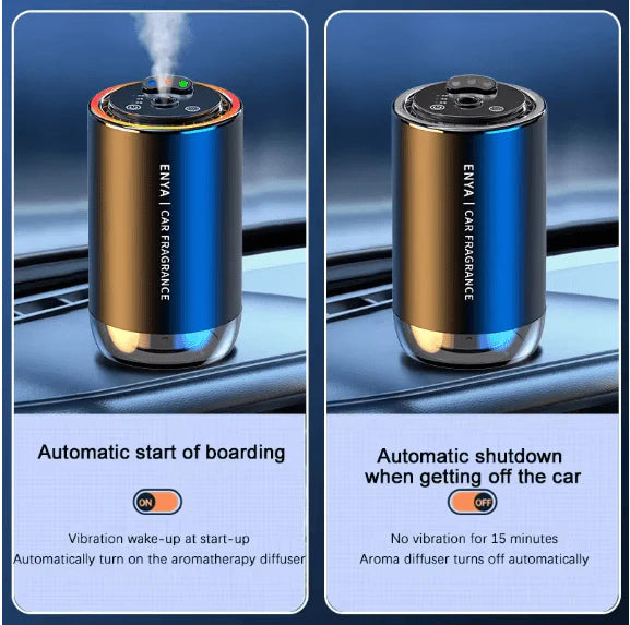 Car Air Purifier & Fragrance Diffuser