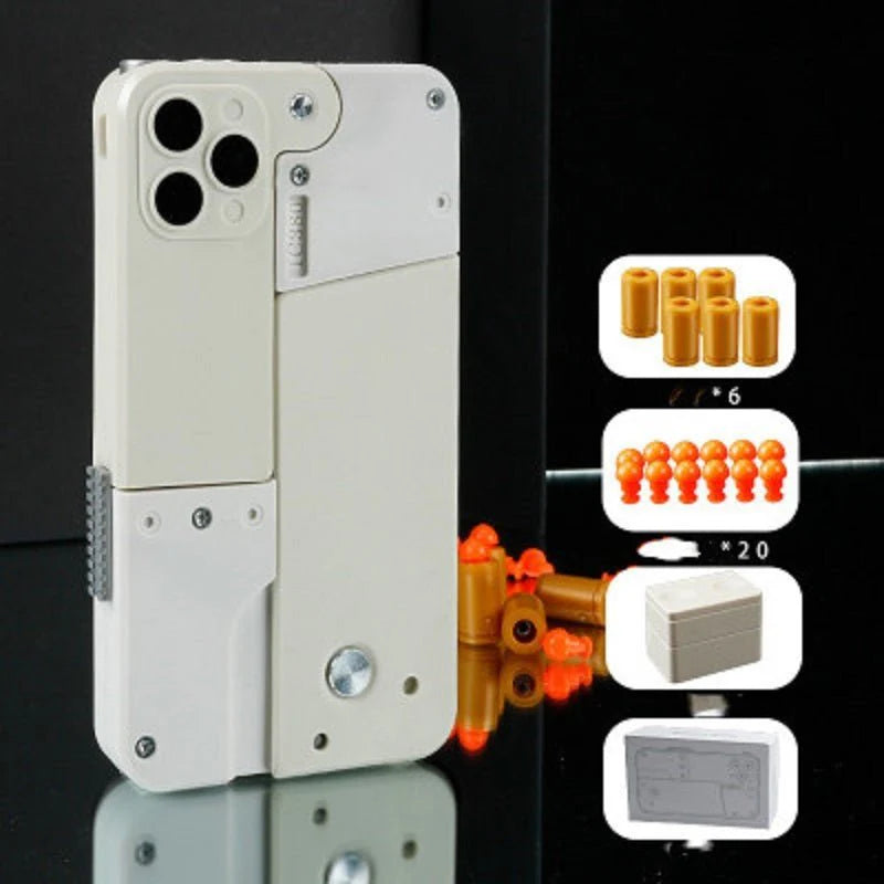 Folding Soft Bullet Toy Pistol – Safe & Fun Kids Gift