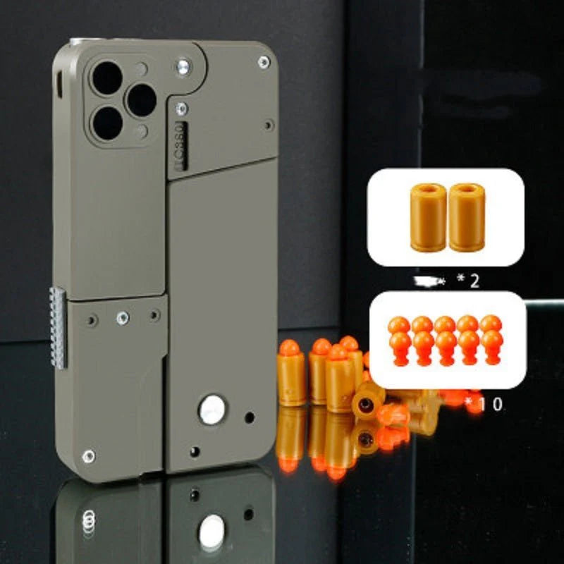 Folding Soft Bullet Toy Pistol – Safe & Fun Kids Gift