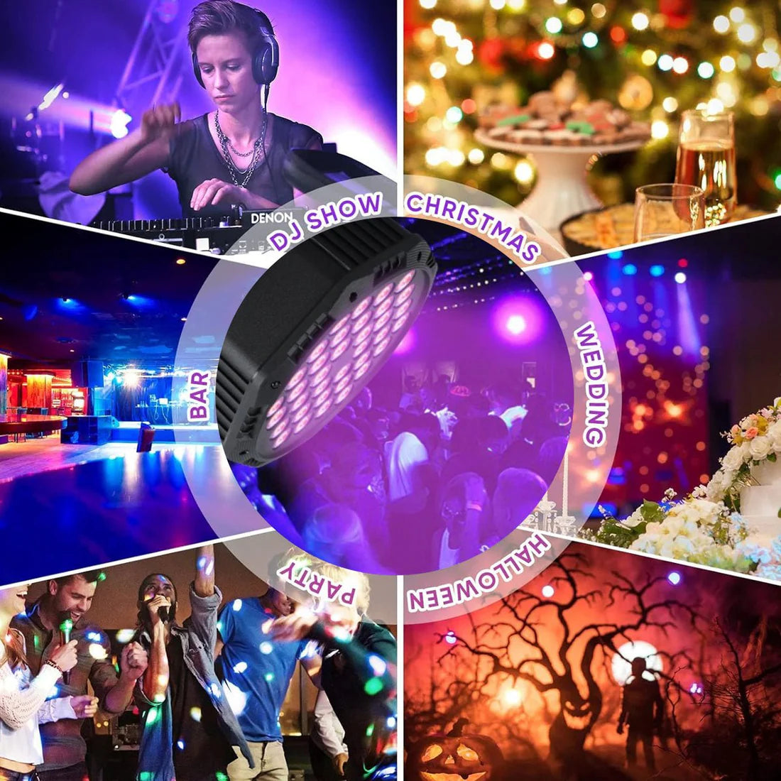 مصباح PAR متعدد الوظائف