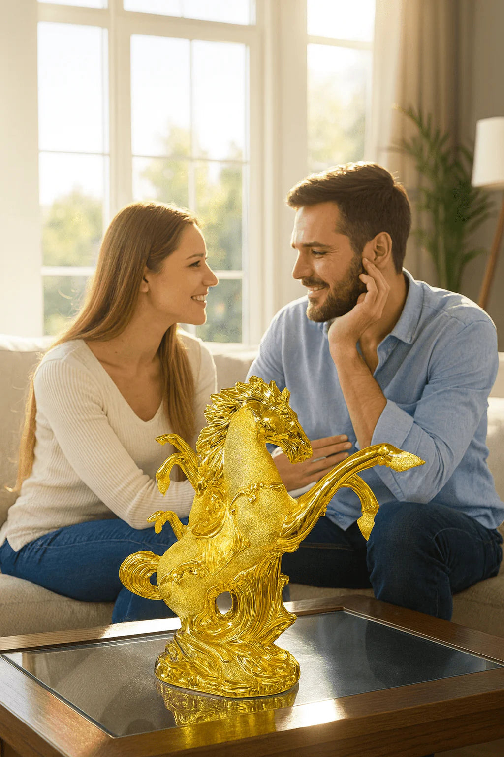 تمثال الخيول التوأم ©